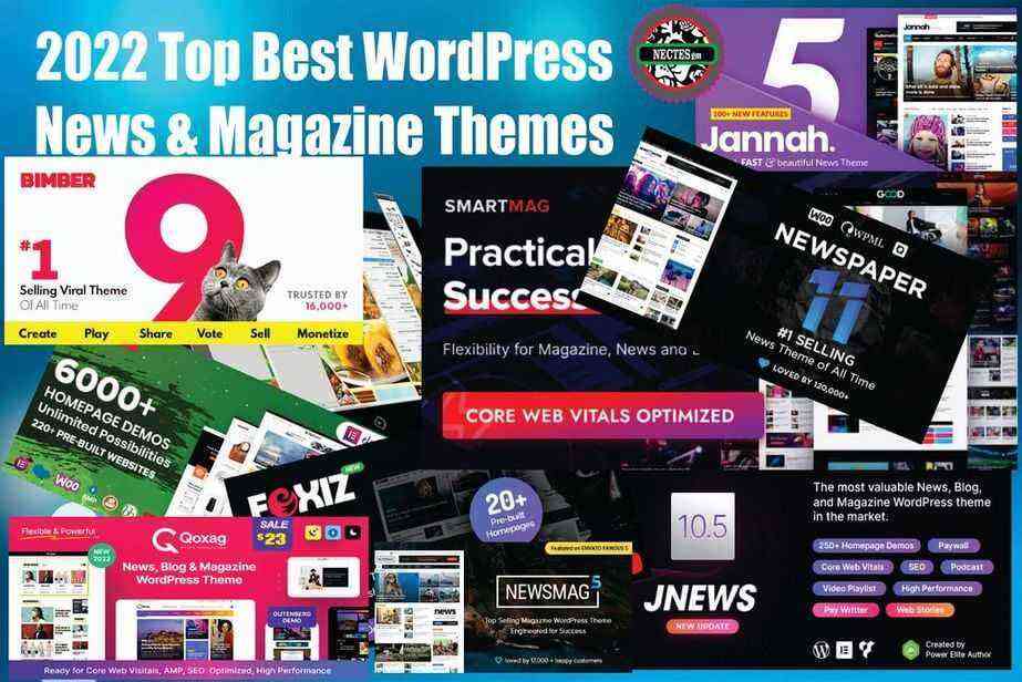 2023 Top Best WordPress News Magazine Themes