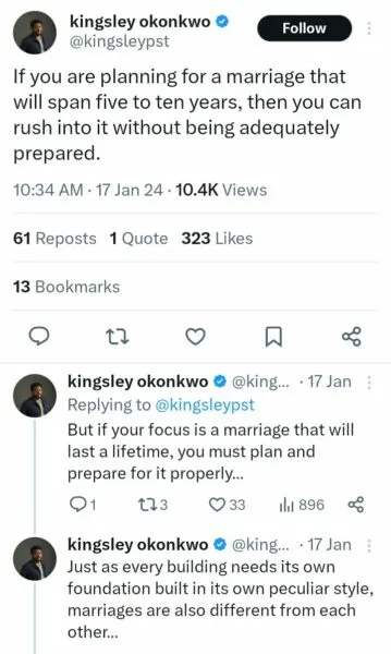You Must Plan And Prepare For Marriage Pastor Kingsley Okonkwo screenshot